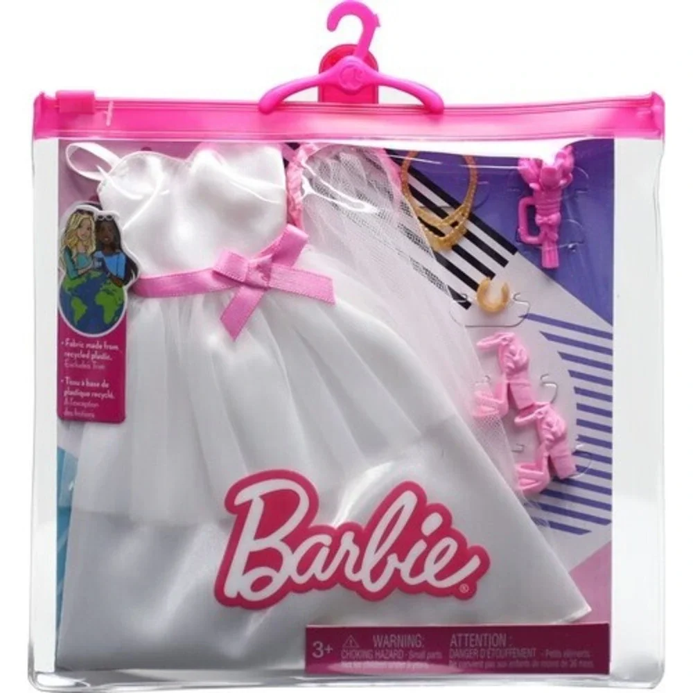 Mattel Barbie Bridal Fashion Pack including Wedding Dress, Veil & Accessories